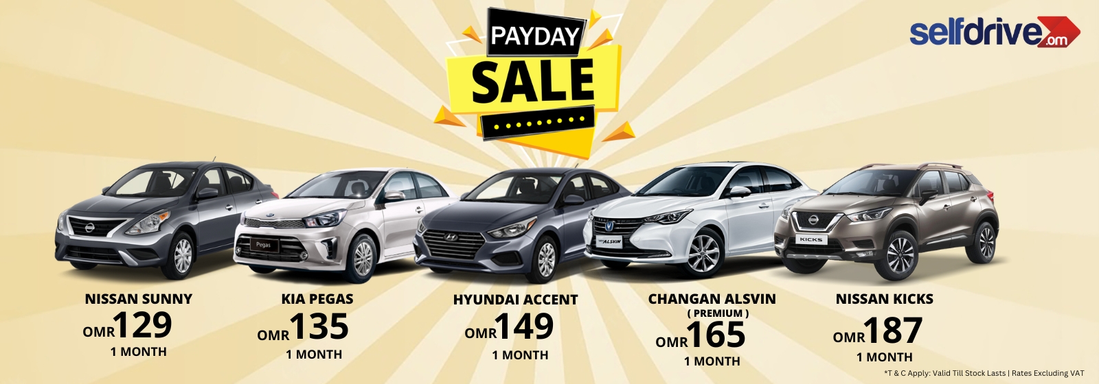 Rent a Car Muscat OMR 119/month* 25 off on Monthly Car Lease, Oman Car