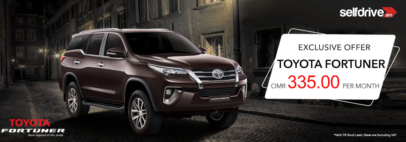 Rent a Toyota Fortuner