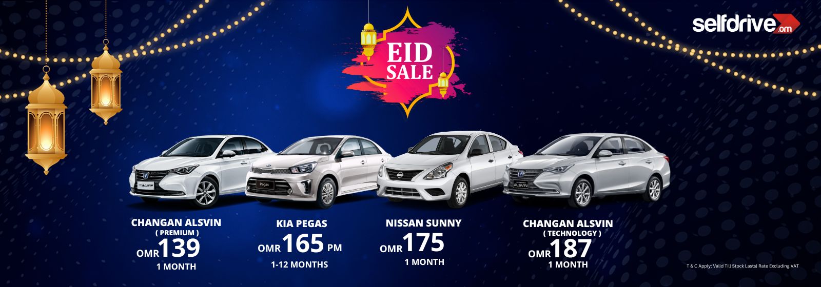 Oman Car Rental, Rent a car Muscat OMR 119/month* 25 off on Monthly