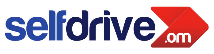 The logo for Selfdrive Car Rental Oman